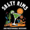 Grunt Style Salty Rims T-Shirt - Black artwork