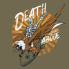 Grunt Style Women's Death From Above Slim Fit T-Shirt - Military Green artwork