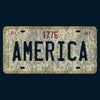 Grunt Style America Plate Men's Tee - Midnight Navy artwork