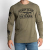 Grunt Style Strip Club Veteran Long Sleeve - Military Green ls tees