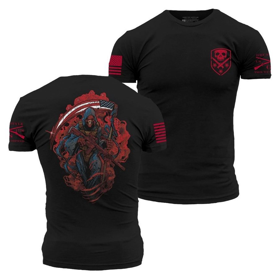 Grunt Style Reaper Fury T-Shirt - Black T-Shirt