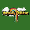 Grunt Style Magically Delicious T-Shirt - Kelly Green artwork