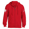 Grunt Style Grunt Style Basic Full-Zip Hoodie - Red full-zip hoods
