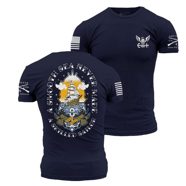 USN - Skilled Sailor T-Shirt - Navy – Grunt Style, LLC