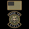 Grunt Style Born To Stack T-Shirt - Black T-Shirt
