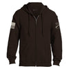 Grunt Style Basic Full-Zip Hoodie - Dark Chocolate full-zip hoods