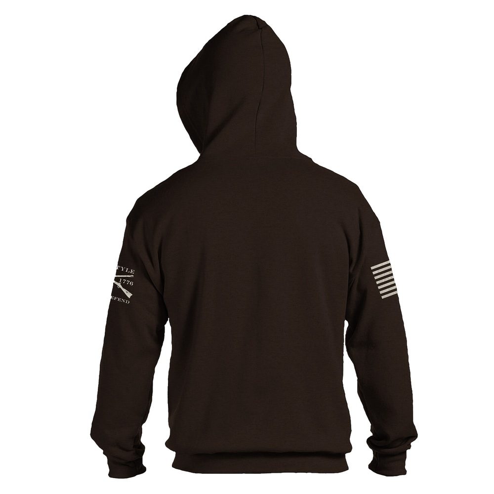 Grunt Style Basic Full-Zip Hoodie - Dark Chocolate full-zip hoods