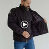 Grunt Style Field Jacket - Charcoal Model
