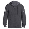 Grunt Style Grunt Style Basic Full-Zip Hoodie - Dark Heather Gray full-zip hoods