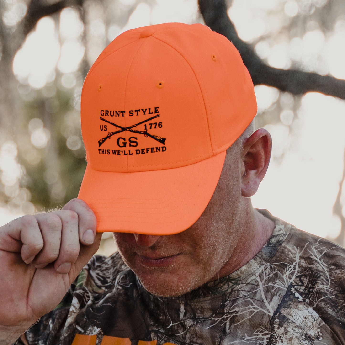 Hunting Blaze Orange Hat | Grunt Style