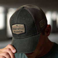 Chapeau de camionneur empilé Grunt Style Logo