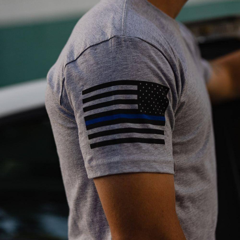 Virginia Law Enforcement Thin Blue Line Shirt – Thin Line Style
