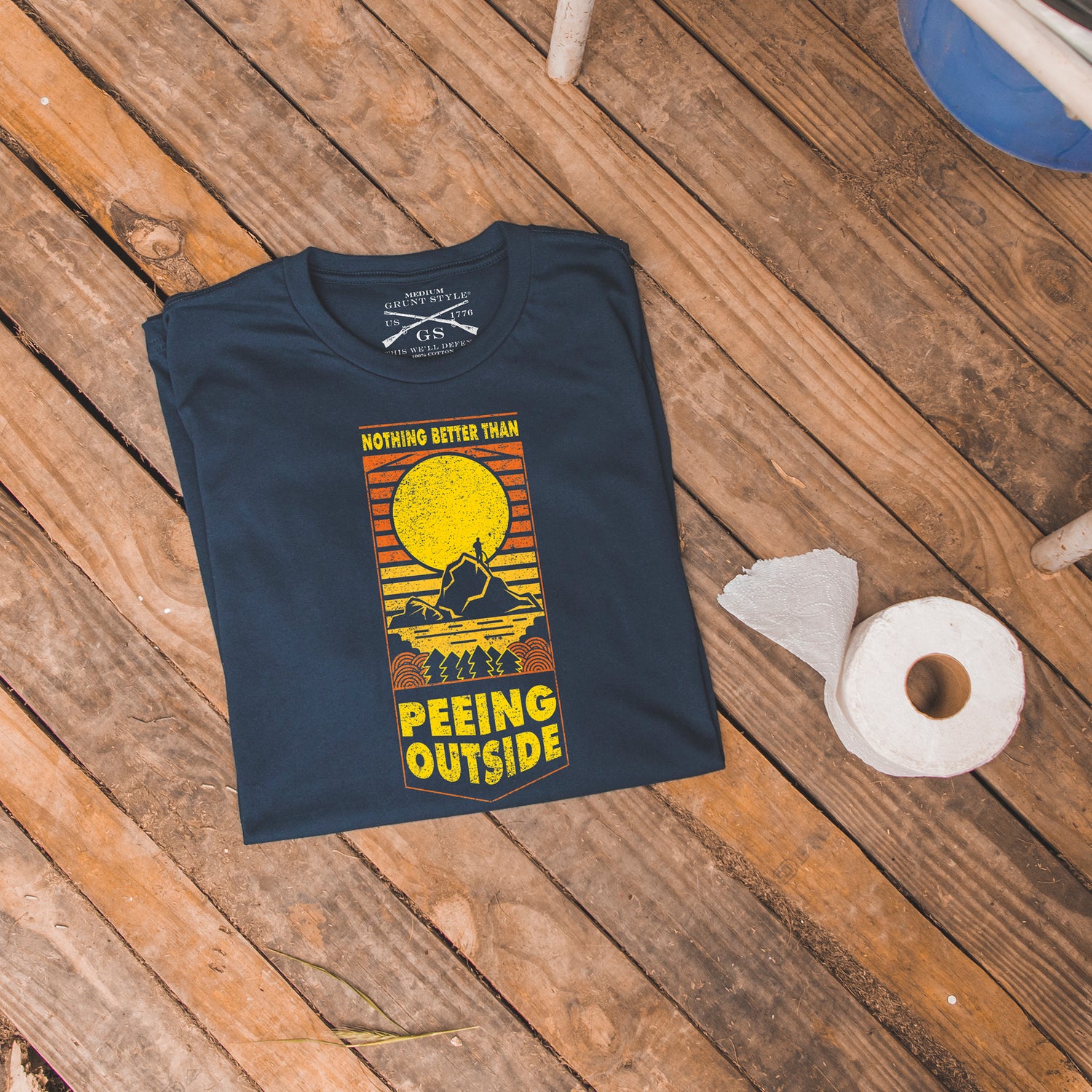 Nothing Better Men's Graphic T-Shirt | Grunt Style 