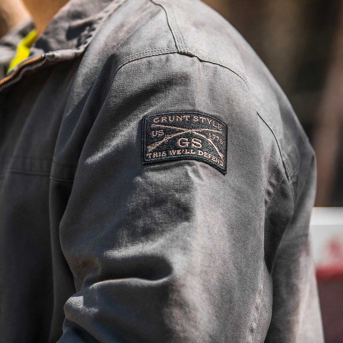 Men's Grunt Style Field Jacket in Charcoal | Grunt Style 