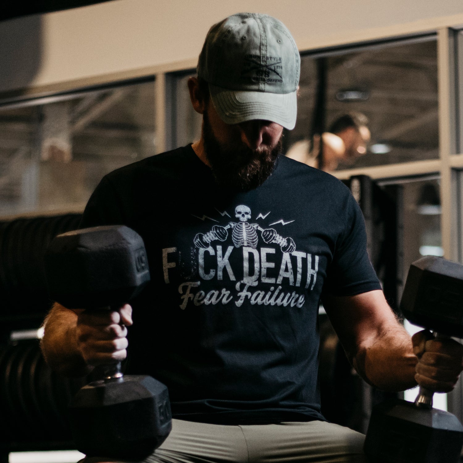 Men's Gym F*ck Death Fear Failure Shirt | Grunt Style 