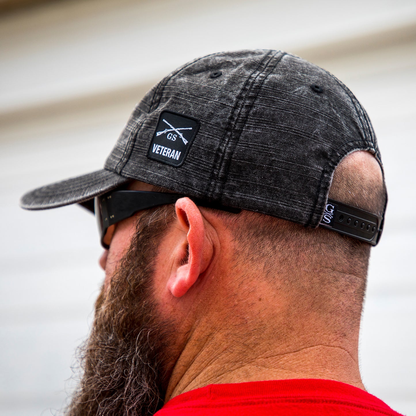 Black GS Veteran Hat Snapback | Grunt Style 
