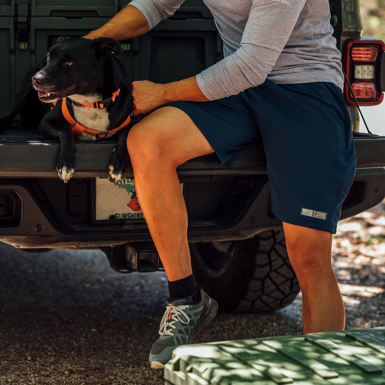 Men's Air Out Shorts in Navy | Grunt Style 