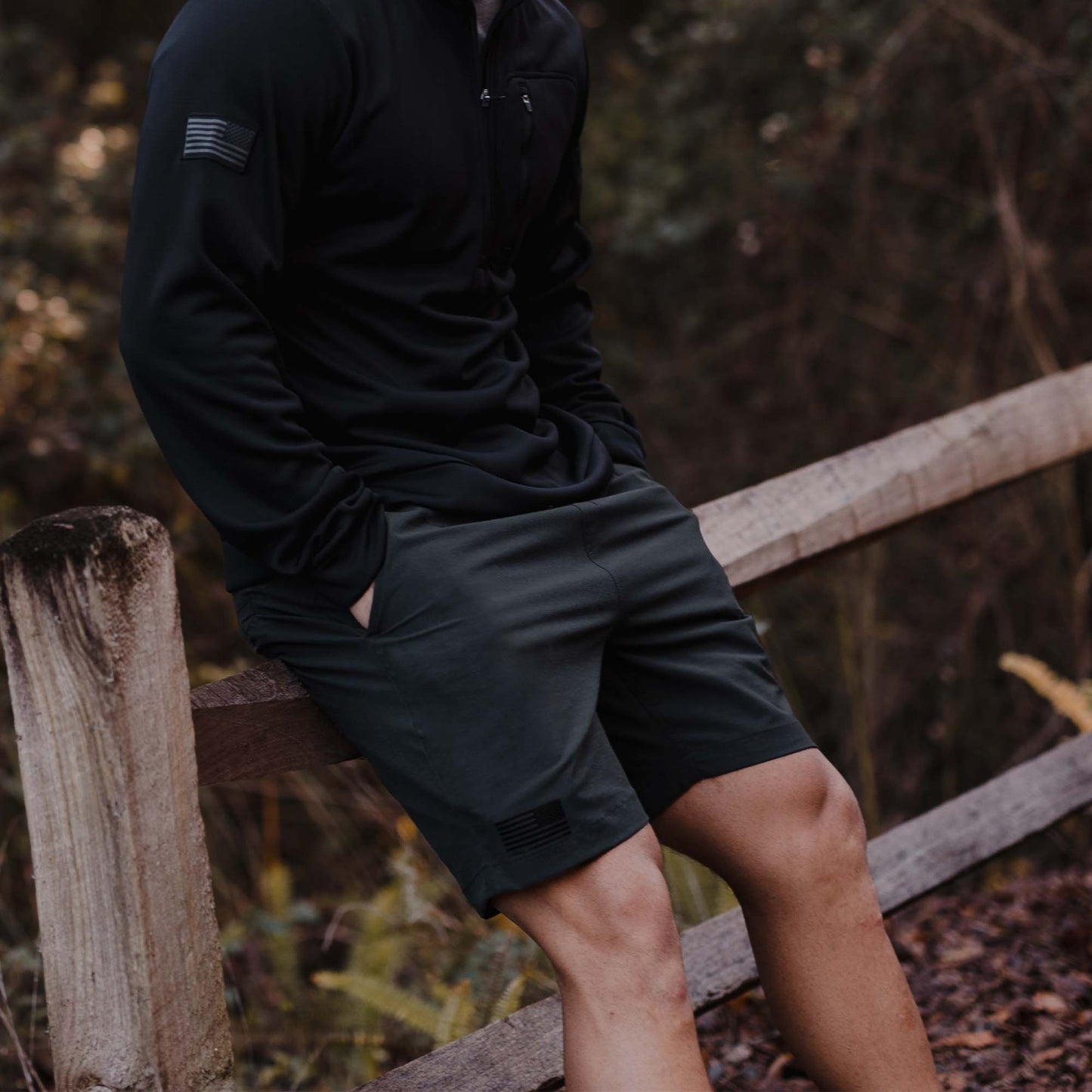 Utility Shorts 2.0 for Men - Charcoal | Grunt Style 