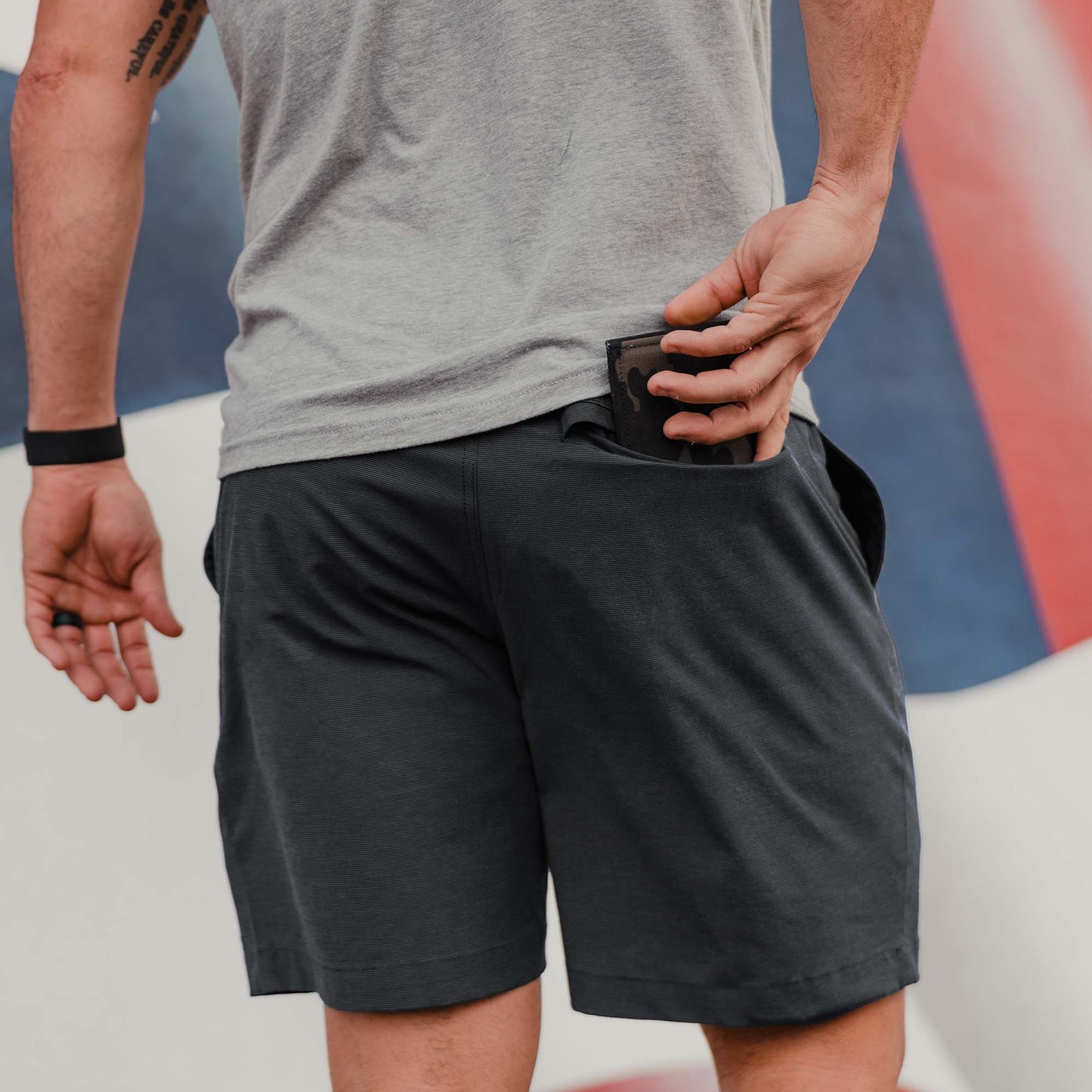 Men's Utility Charcoal Shorts 2.0  | Grunt Style 