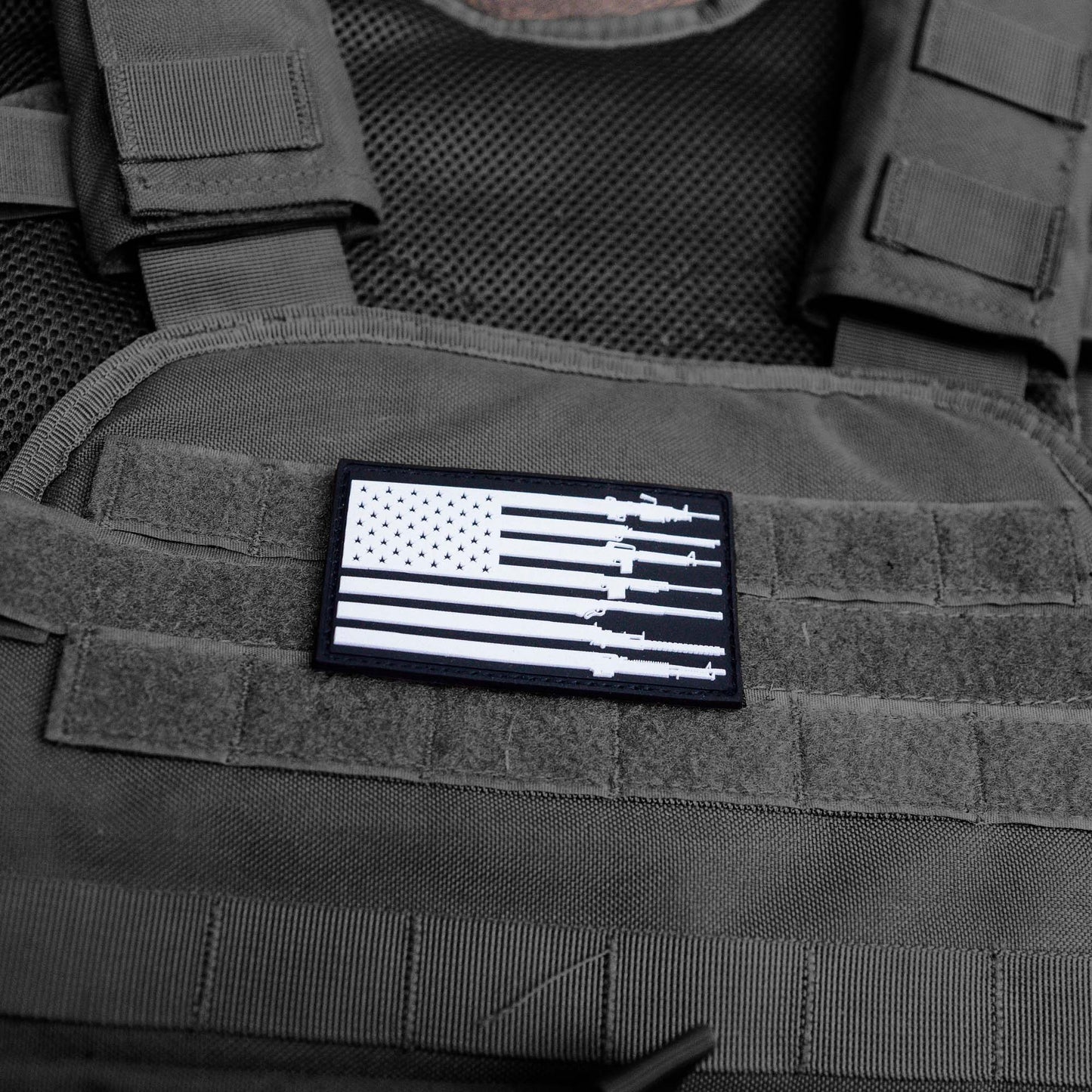 Rifle Flag  Patch | Grunt Style