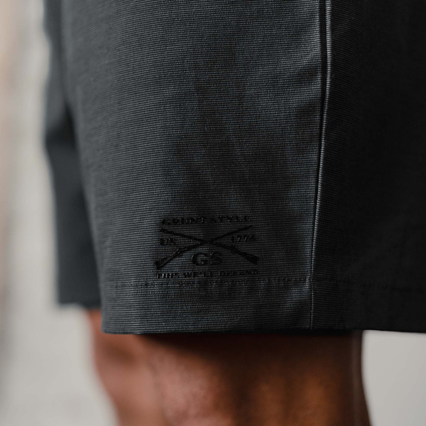 Utility Shorts 2.0 in Charcoal | Grunt Style 