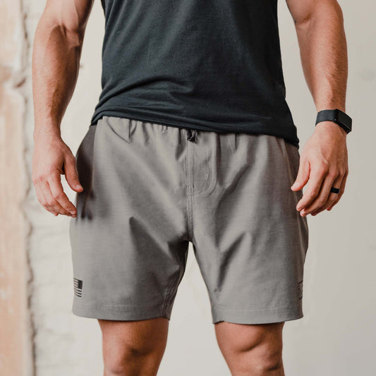 Grunt Style Utility Shorts 2.0 - Light Grey | Grunt Style 
