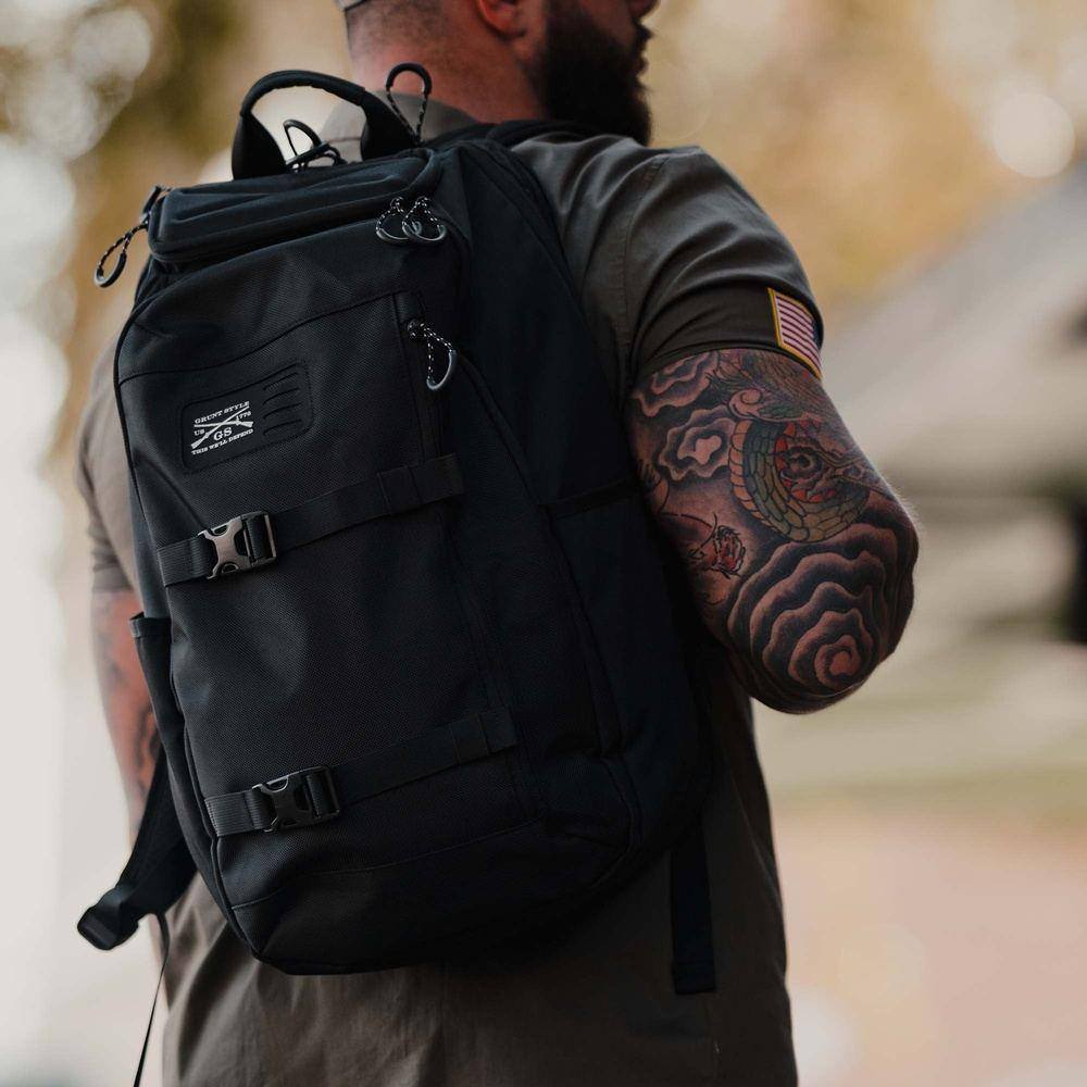Amazon.com : G4Free EDC Bag Tactical Sling Bag Backpack Molle Chest  Shoulder Assault Pack Rectangular Outdoor Daypack(Black) : Sports & Outdoors