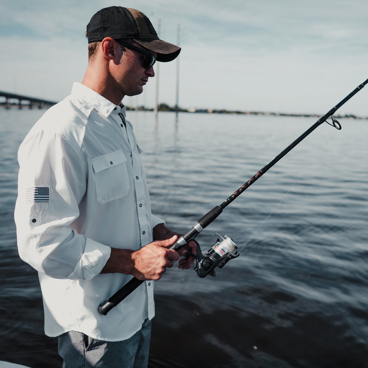 Long Sleeve Button Up Fishing Shirt | Grunt Style 