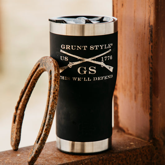 30 Ounce Stainless Steel Tumbler  | Grunt Style 