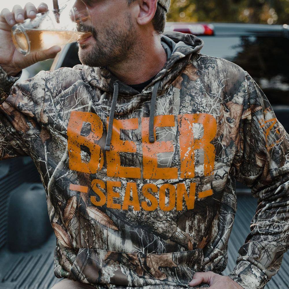 Realtree Edge® - Beer Season Hoodie - All Over Camo