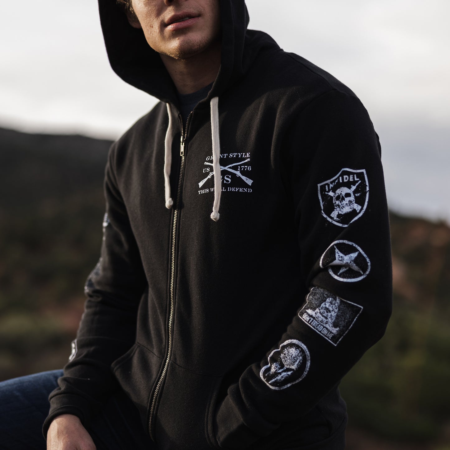 Patch Jacket for Men | Grunt Style 