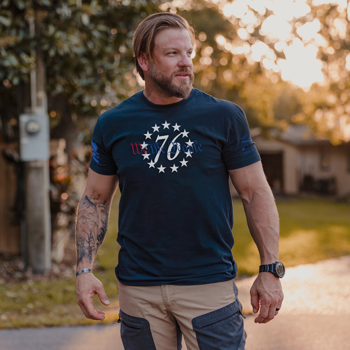 Patriotic Shirts for Men - We the People