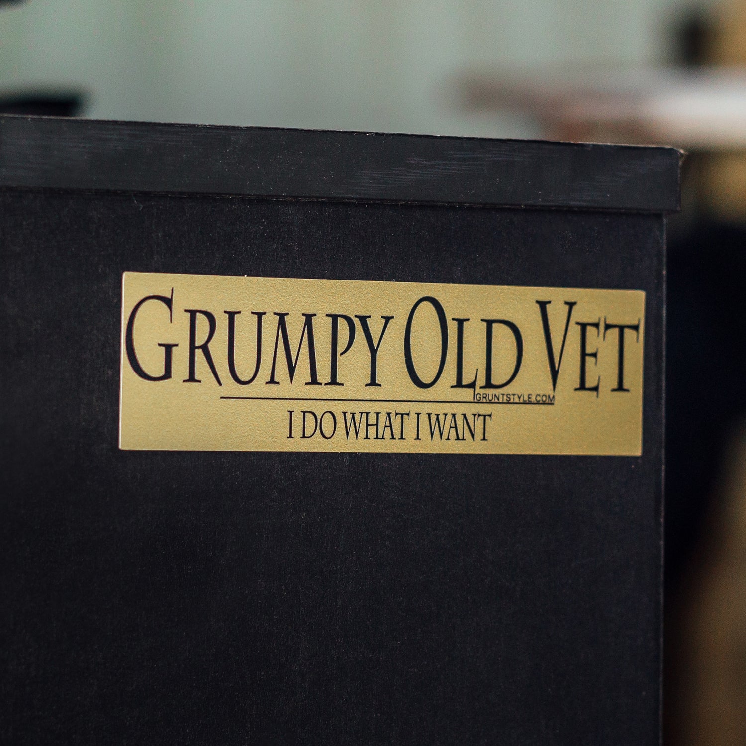 Grumpy Old Veteran Sticker | Grunt Style 