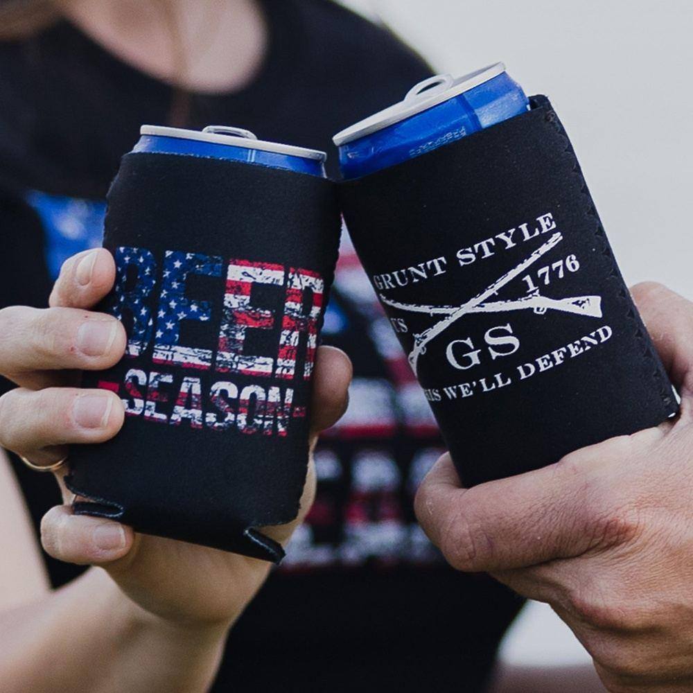 Beer Season Beer Sock™ Insulator Patriotic Gear Grunt Style, LLC