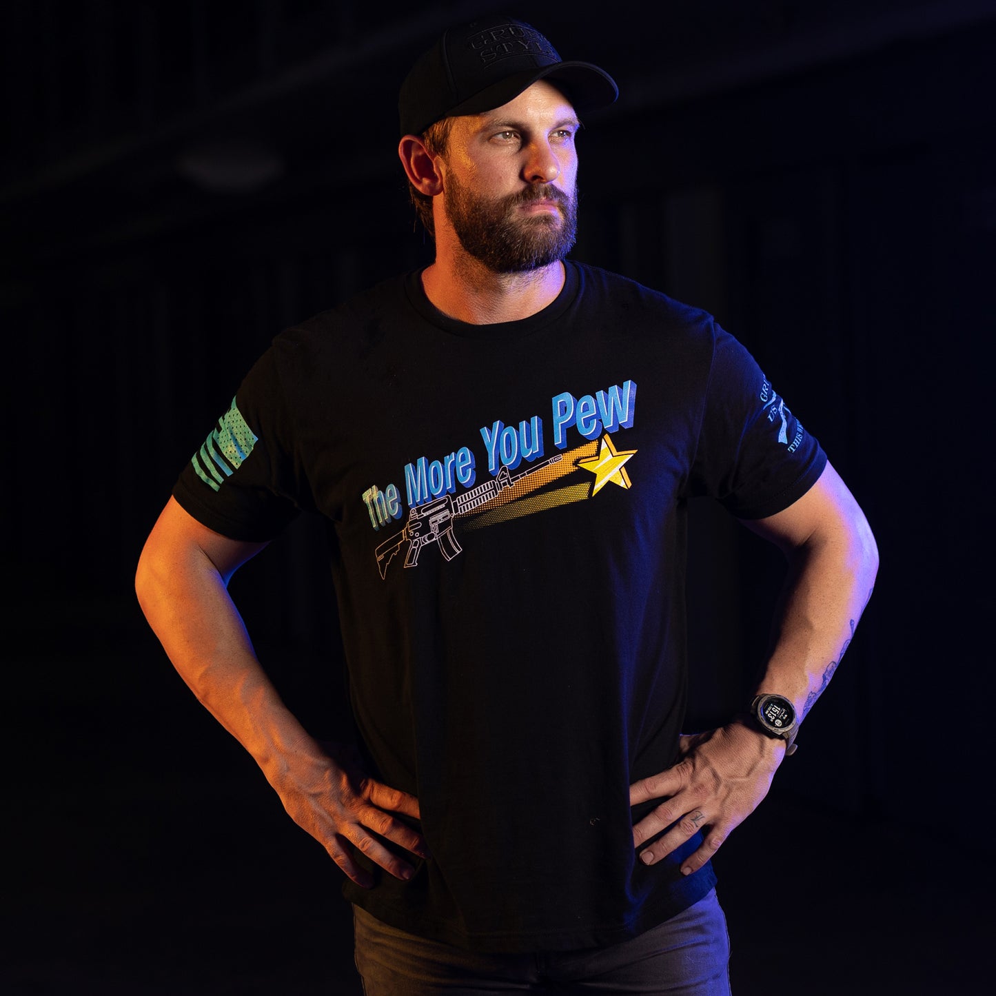 Men's Second Amendment Tee | The More Your Pew  | Grunt Style  