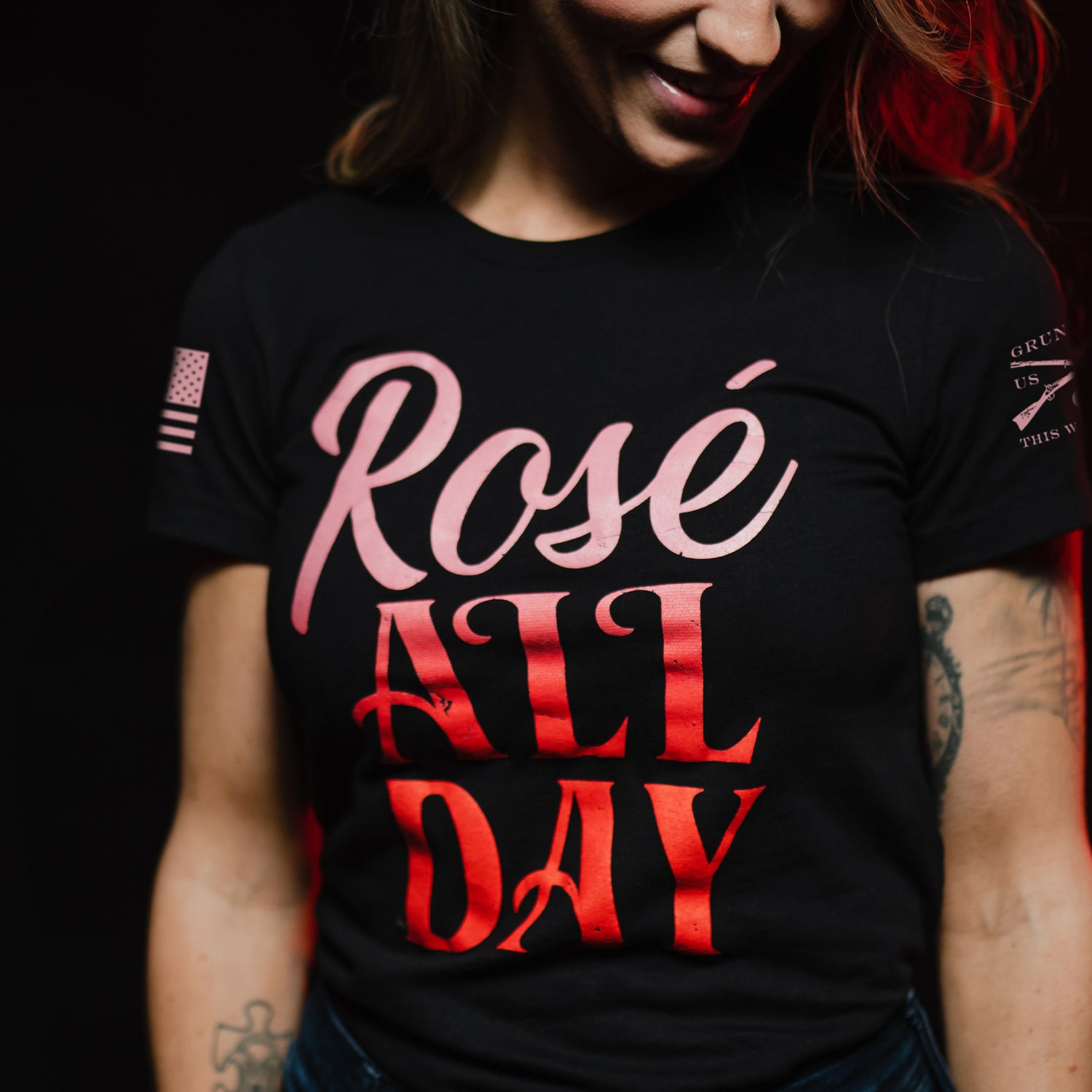 Women's Ros√© All Day Tee | Grunt Style