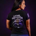 Graphic Tee for Women Lethal Protector | Grunt Style 