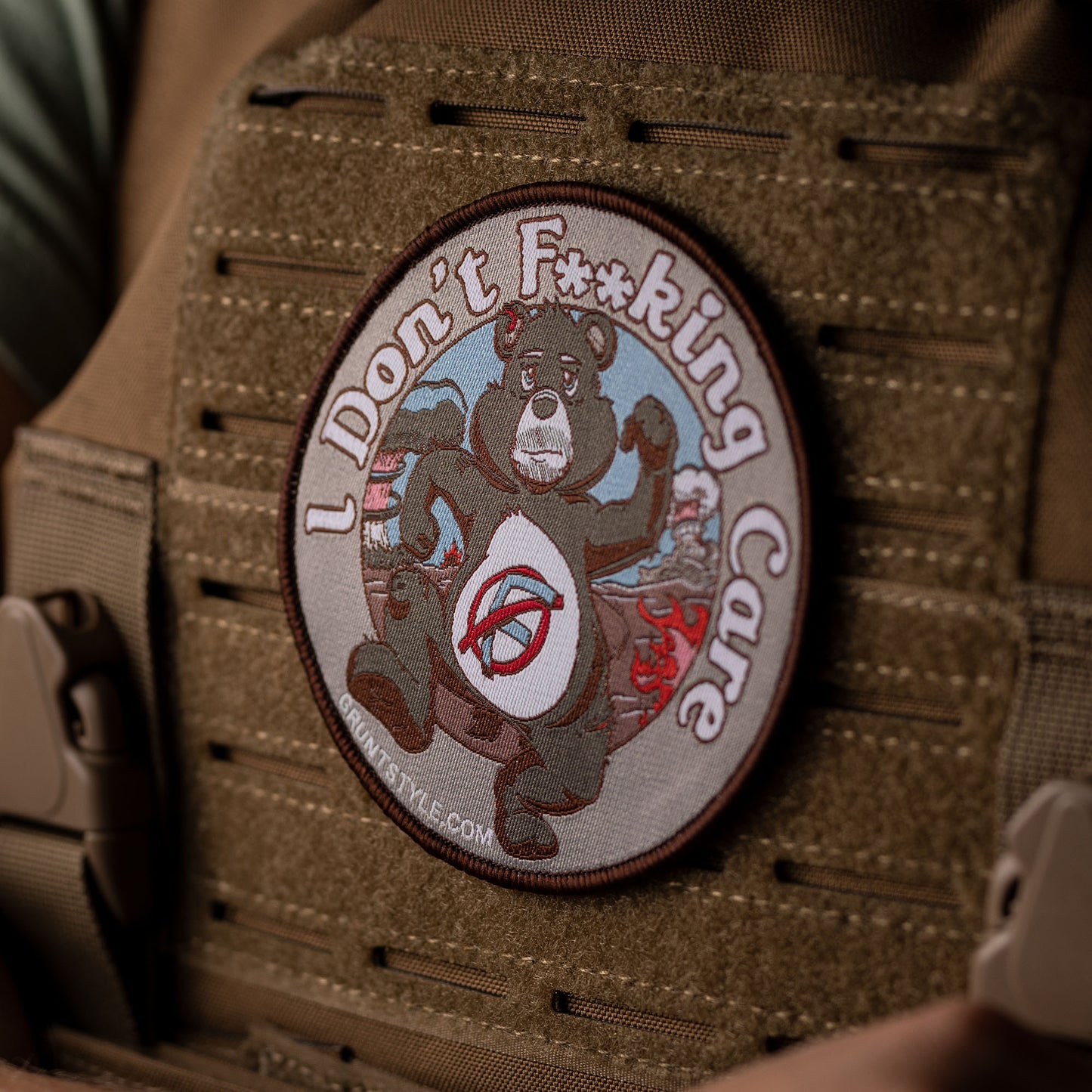 I Don't F*cking Care Patch | Grunt Style 