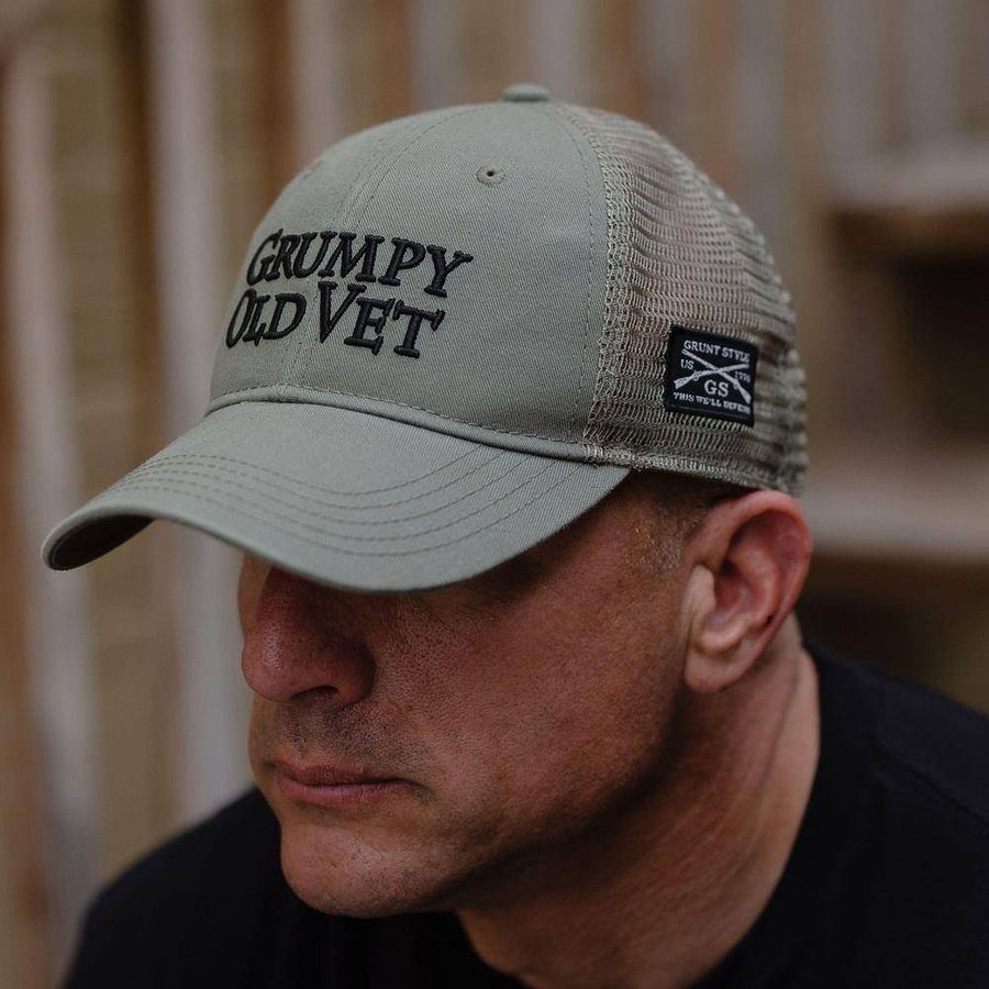 Grumpy Old Vet Hat | Veteran Hat – Grunt Style, LLC