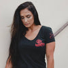 Ladies' V-Neck Tee Until Death Do Us Part | Grunt Style  
