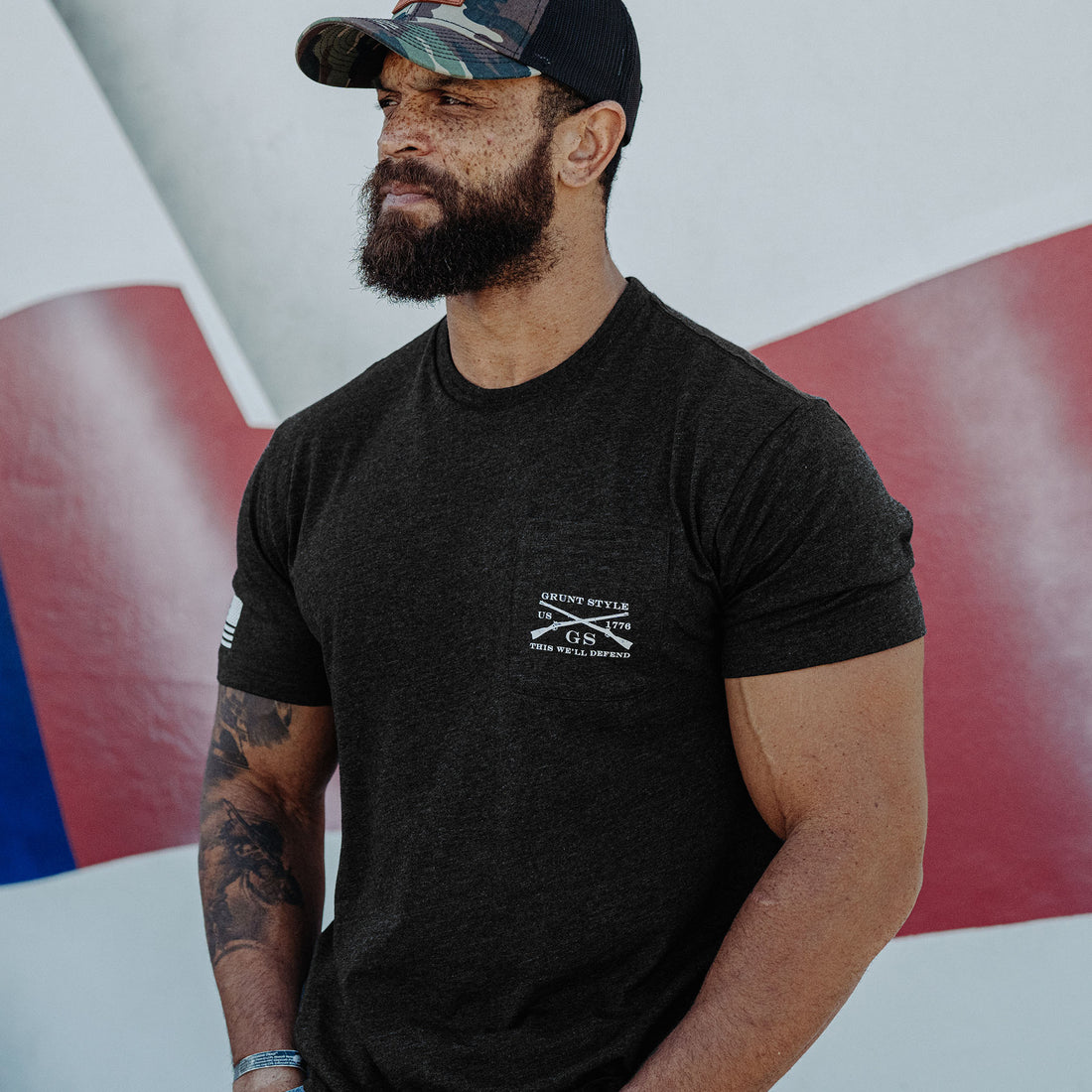 One Generation Away Pocket Tee for Men | Grunt Style 