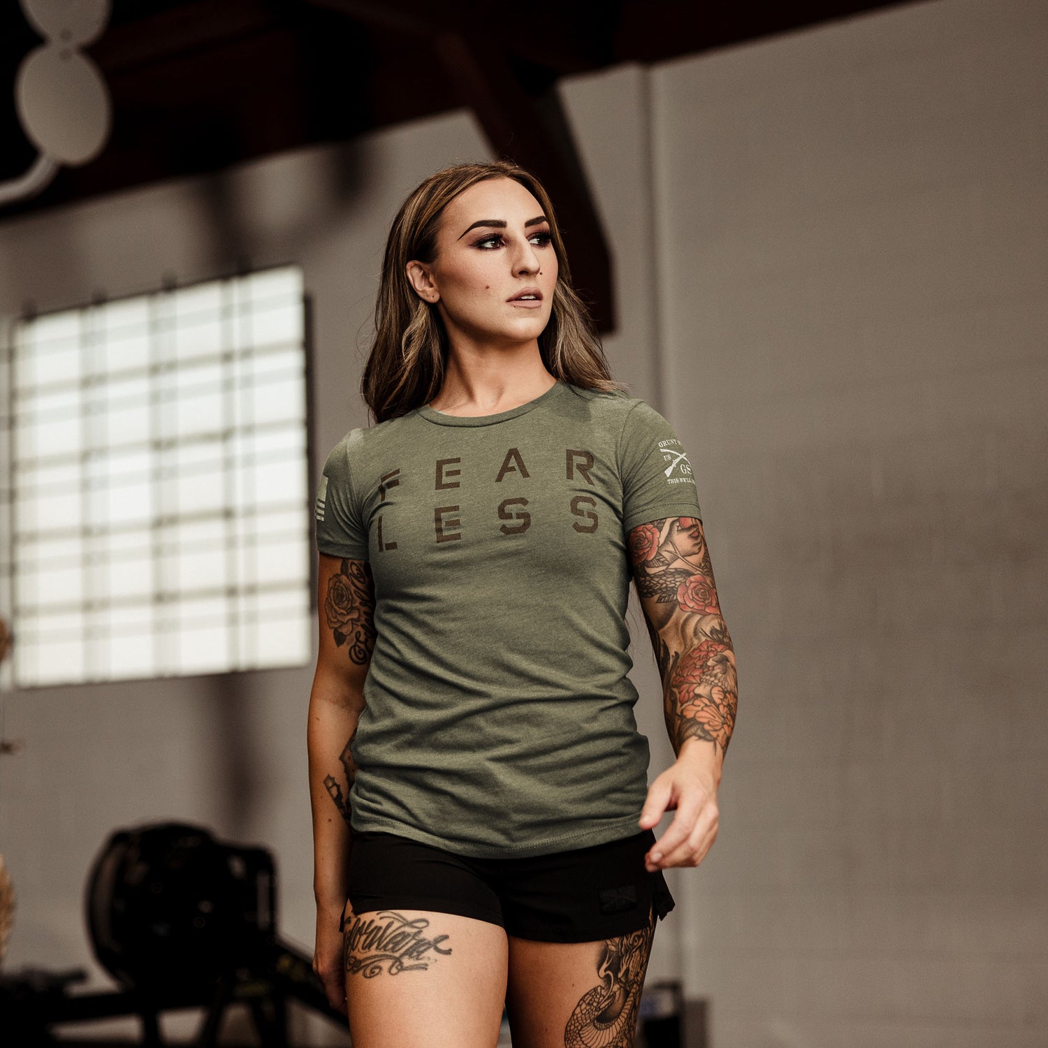 Fear Less Training Shirt for Women  | Grunt Style  