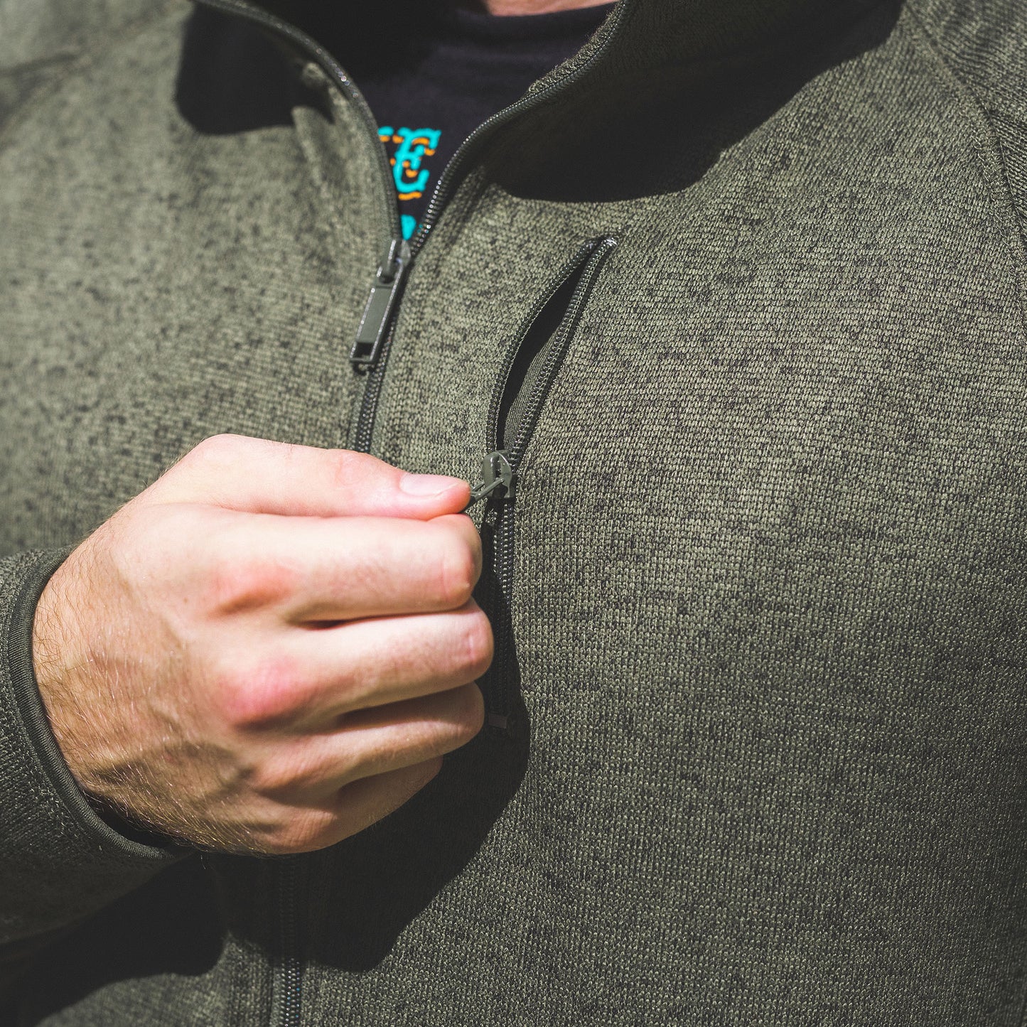 Men's Sweater Jacket Zip Up | Grunt Style 