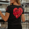 Ladies' V-Neck Until Death  | Grunt Style  
