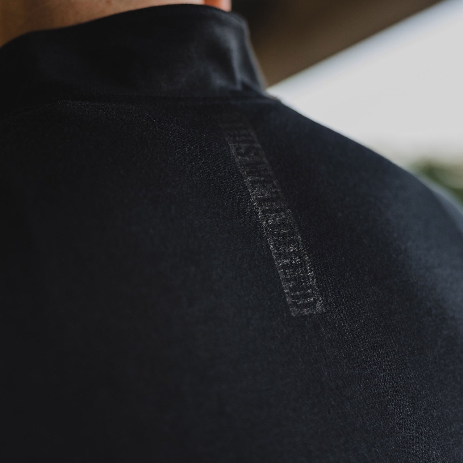 Mens This We'll Defend Black Triblend 1/4 Zip Pullover | Grunt Style 