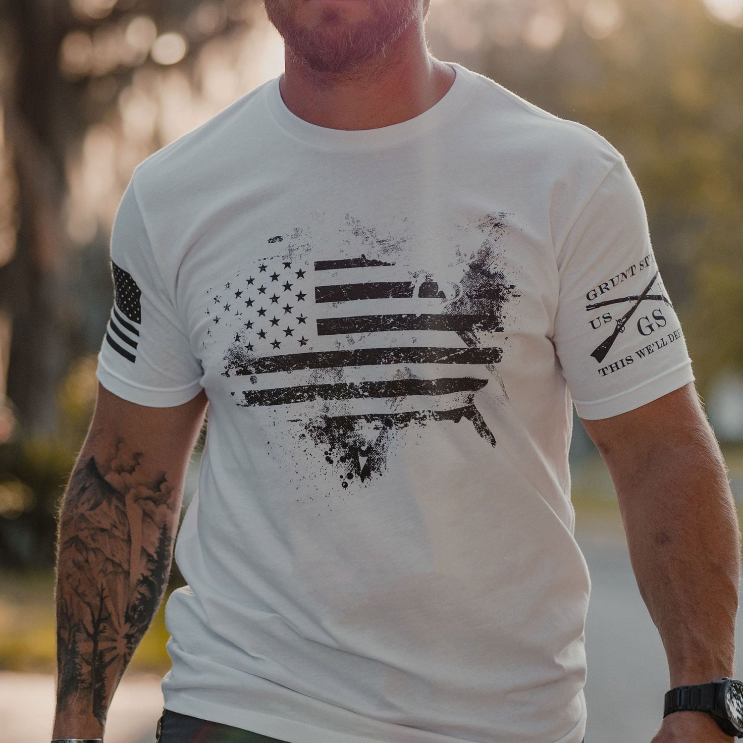 Men's T shirt American Acid Graphic  | Grunt Style 