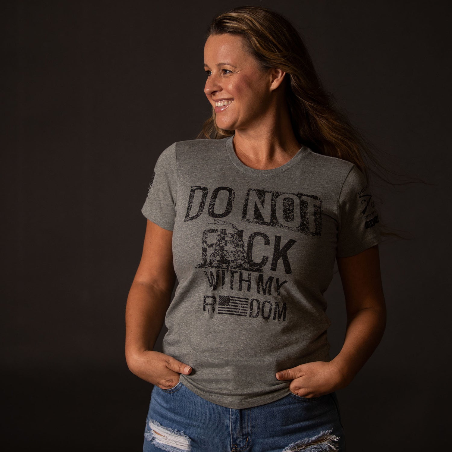 Women's tee Do Not fuck With My Freedom | Grunt Style  