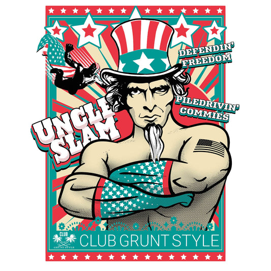Uncle Slam Patriotic Sticker | Best Monthly Subscriptions Boxes