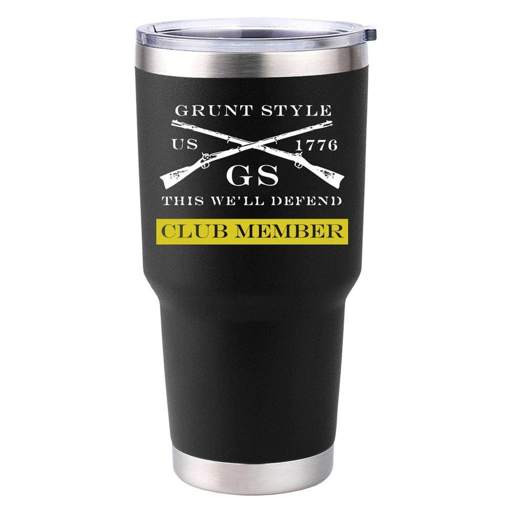 Club Grunt Style Member 20oz Stainless Steel Tumbler