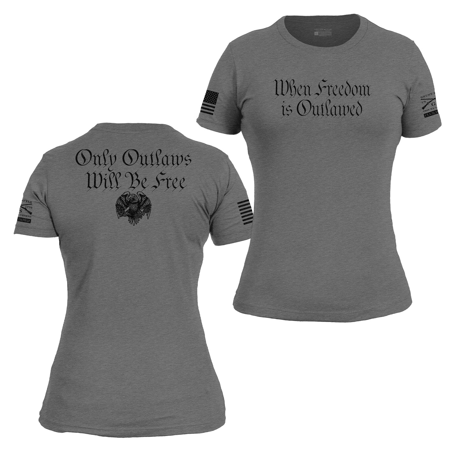  Outlaws Tee Shirt Ladies 2022 September Club | Grunt Style 